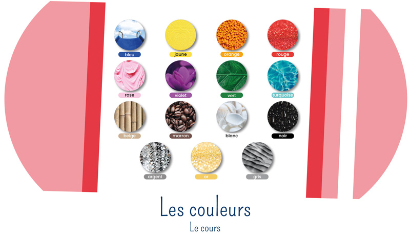 Les couleurs