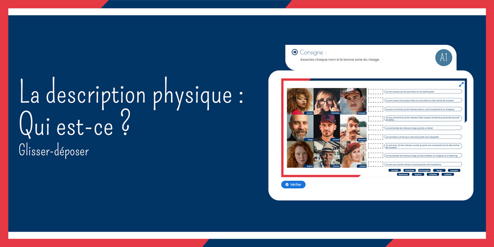 La description physique : Qui est-ce ?
