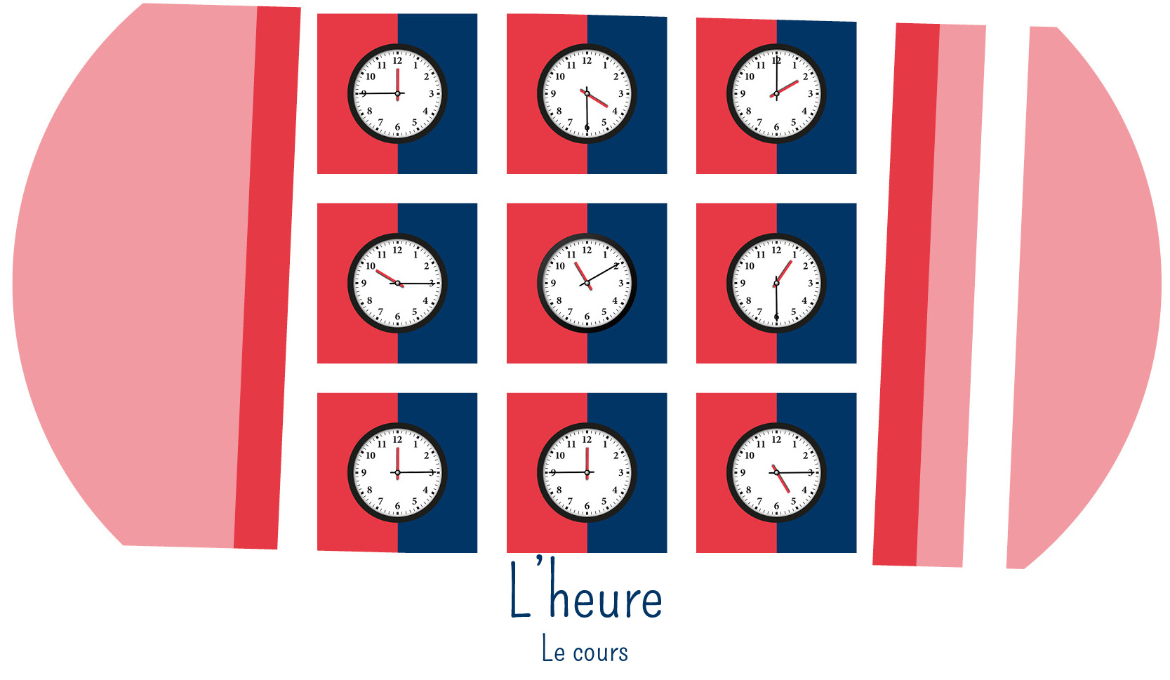 Online French Courses: Learn how to Tell time in French and how to pronounce