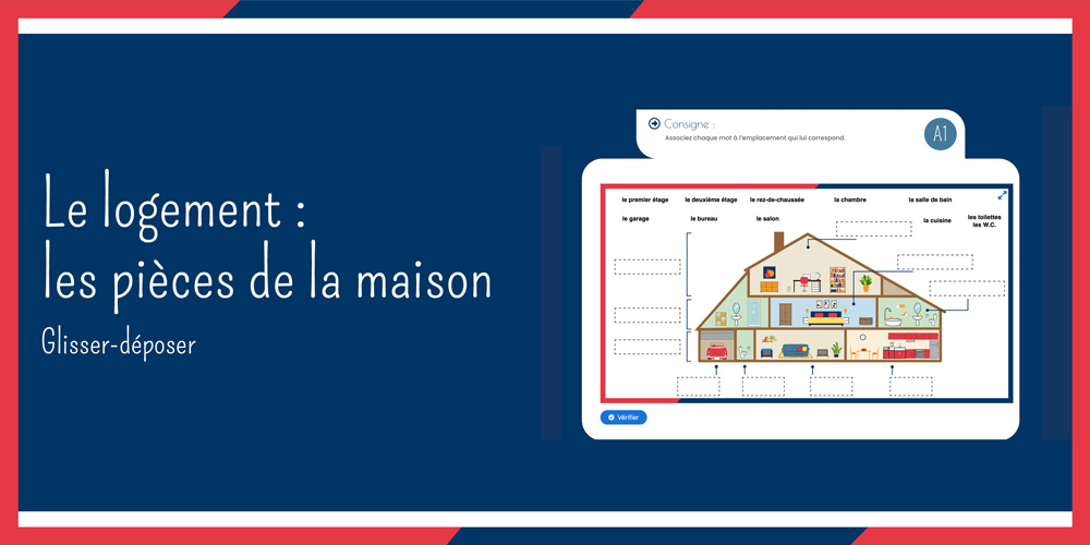 Le logement : les pièces de la maison