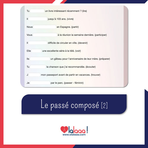 Passé composé [2]