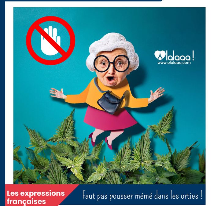 Faut pas pousser mémé dans les orties !