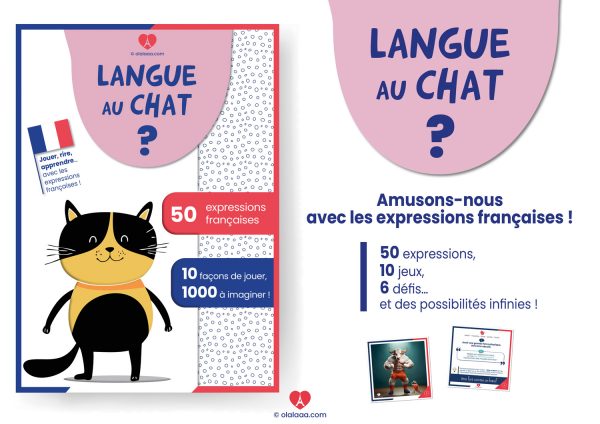 Langue au chat ? : Jeu FLE sur les expressions françaises