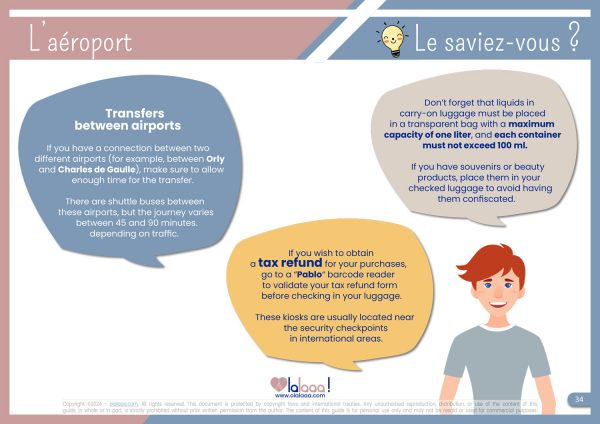 French Survival Kit: printable french travel guide